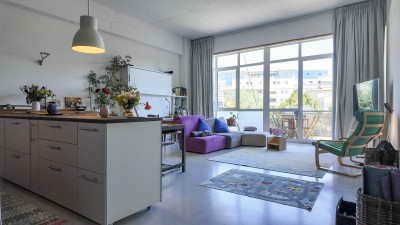 Charmant loft avec mezzanine et grand balcon