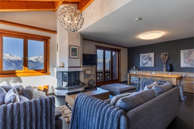 Magnifique duplex au pied des pistes avec terrasse