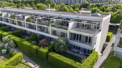 Superbe duplex en attique avec balcon et grande terrasse
