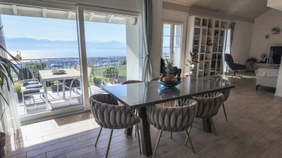 Splendide duplex récent avec grand balcon et vue panoramique