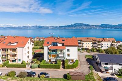 Charmant appartement avec vue sur le lac et les montagnes