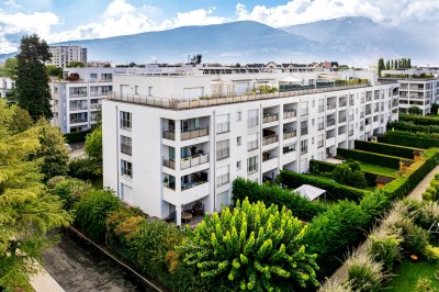 En attique, grand appartement de 6p. avec terrasse de 90m2