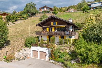 Beau chalet avec vue imprenable et studio indépendant