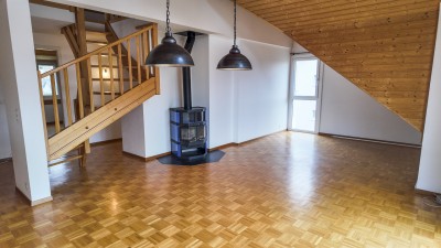Bel appartement avec mezzanine et grand balcon