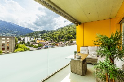 Très bel appartement avec balcon et vue dégagée