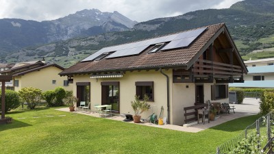 Belle villa individuelle avec spacieux jardin