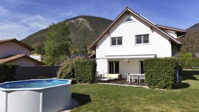 Splendide villa individuelle avec jardin et vue dégagée