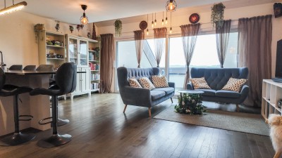 Magnifique duplex récent avec balcon et vue dégagée