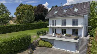 Splendide villa individuelle avec terrasses et grand jardin