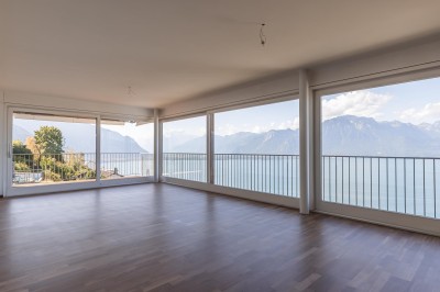 Magnifique appartement avec vue panoramique sur le lac