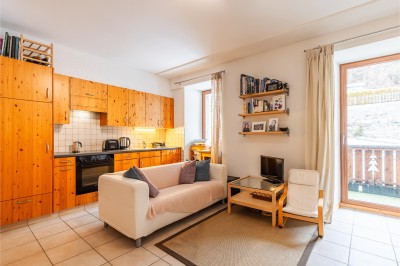 Bel appartement avec balcon au coeur de Finhaut