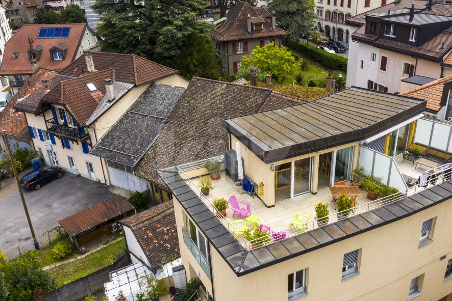 VENDU ! Magnifique triplex avec deux terrasses de 50 m2 - 2