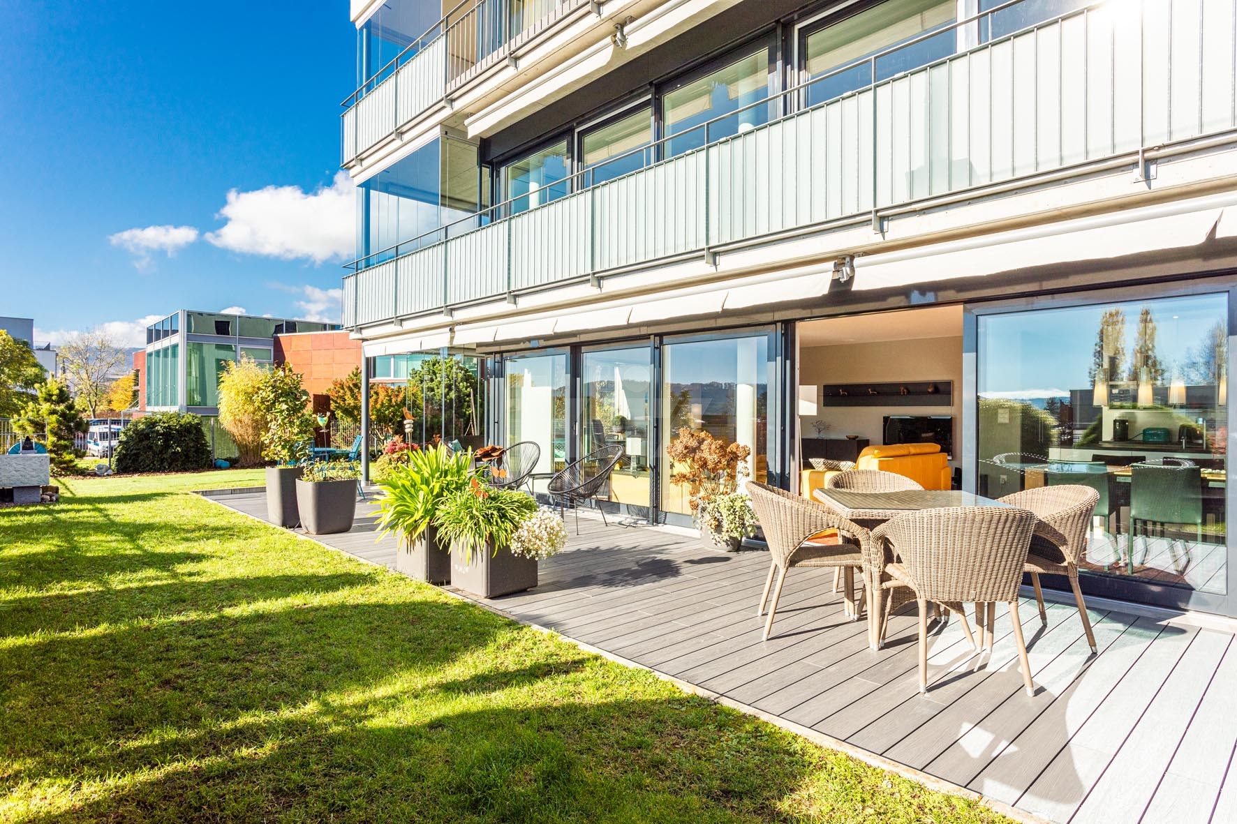 VENDU ! Superbe appartement de standing avec jardin - 10