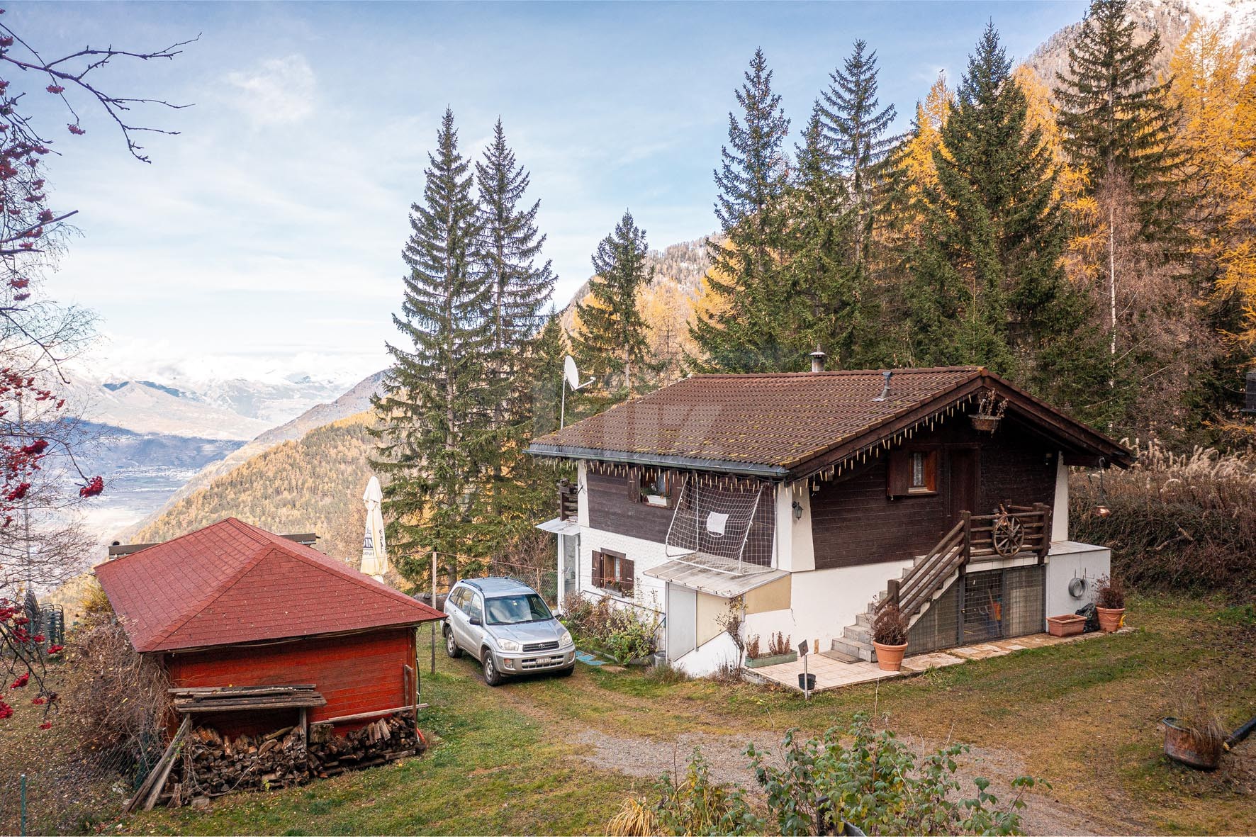 VENDU ! Beau chalet avec vue imprenable sur la plaine - 3