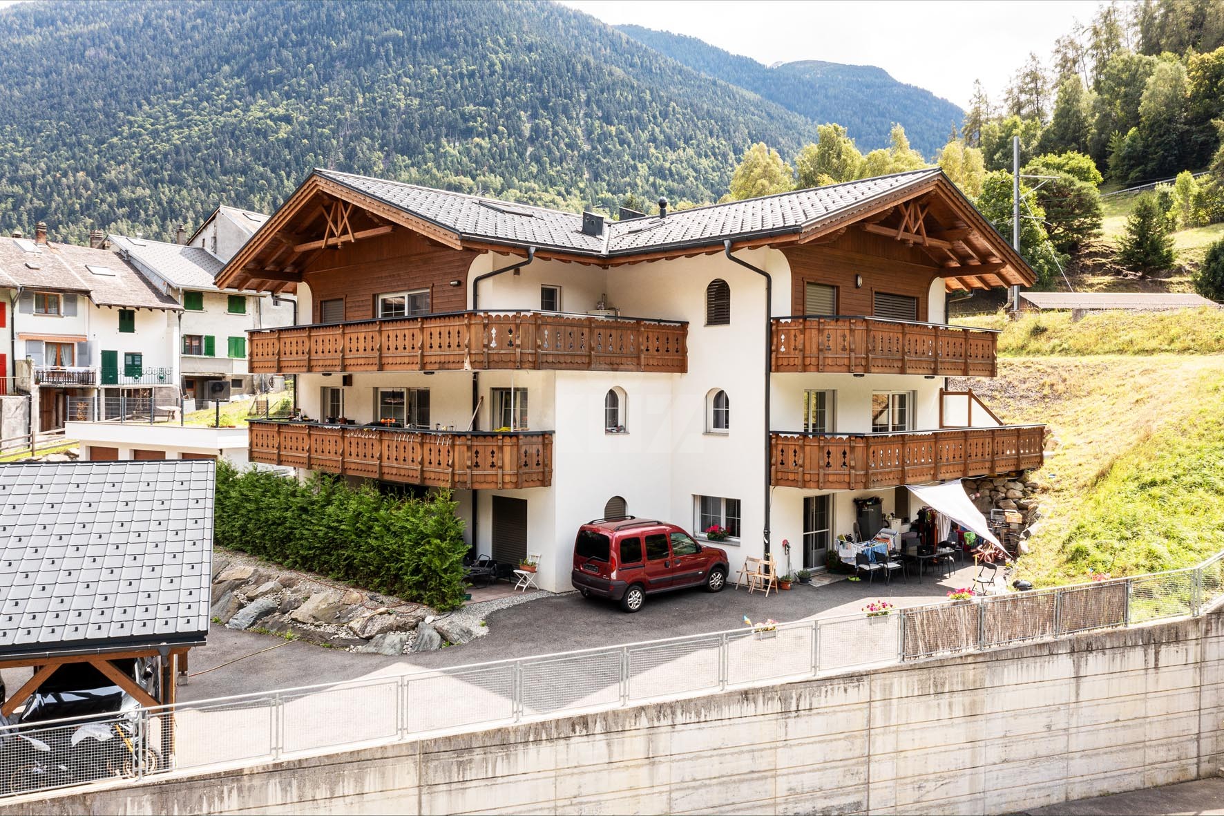 Bel appartement avec grand balcon au coeur des Alpes - 12