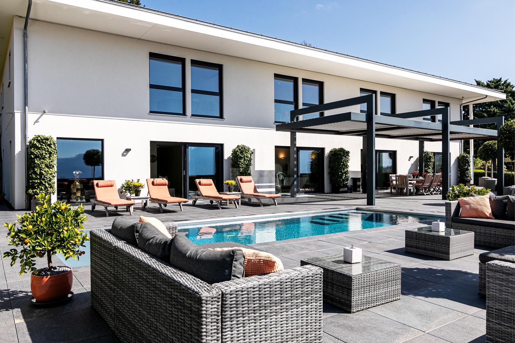 Somptueuse villa avec piscine et vue panoramique - 1